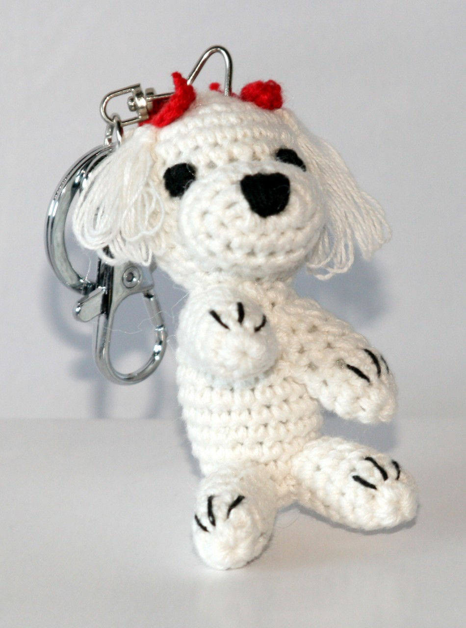 Picture of Dog Star Collectable Keychain - Maltese