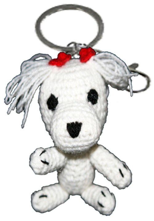 Picture of Dog Star Collectable Keychain - Maltese