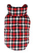 Picture of Gingham Reversible Puffer Vest - Black