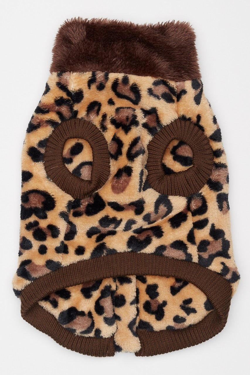 Picture of Cheetah Butter Fleece Vest - Cheetah