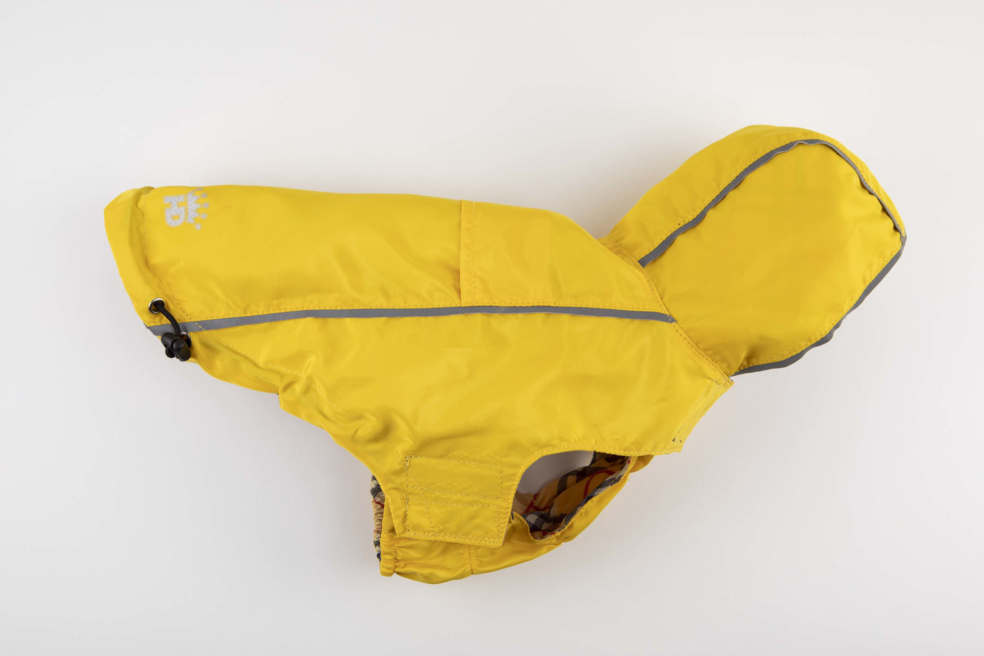 Picture of HD Reversible Rain Coat  Yellow/Plaid