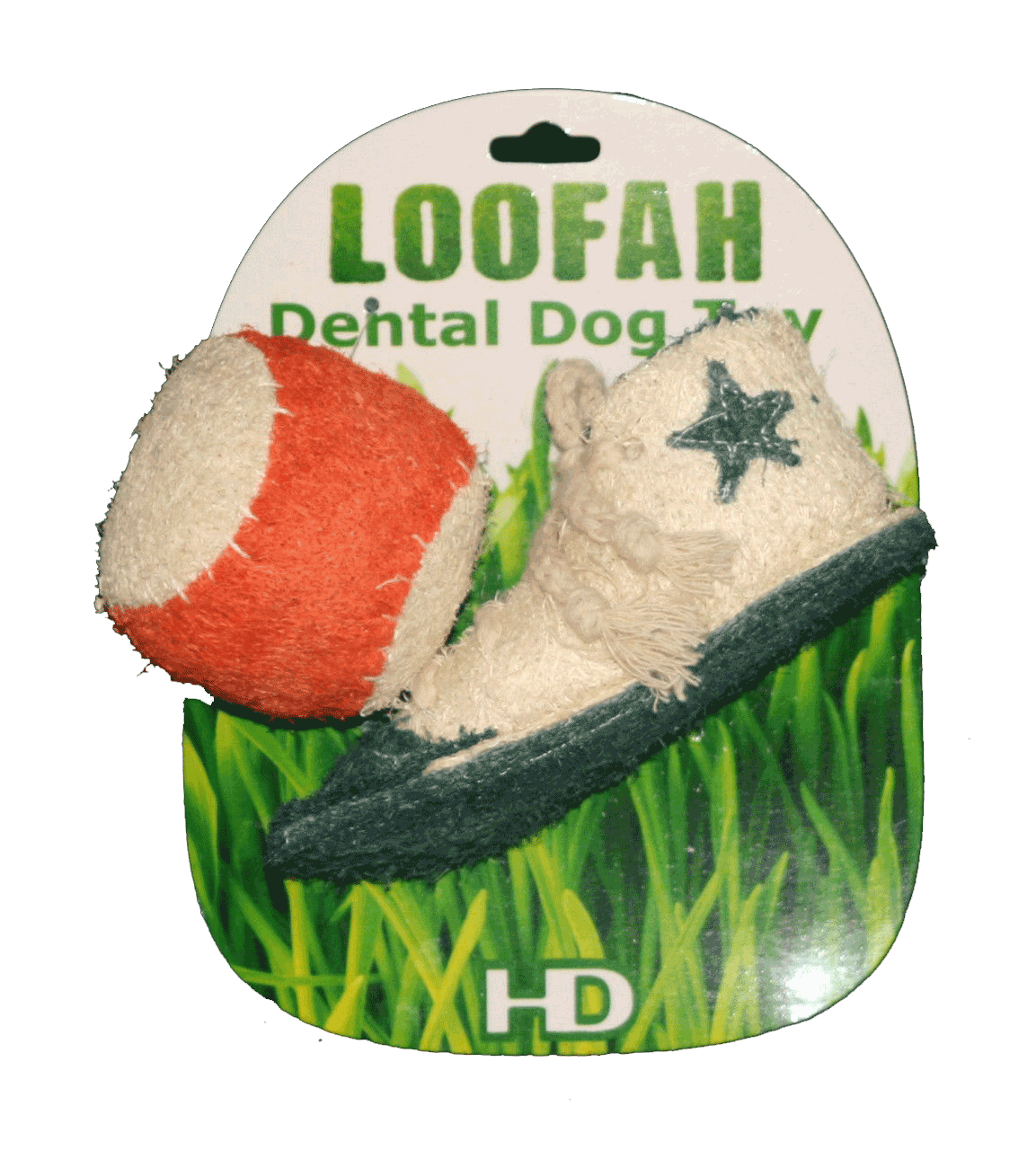 Picture of Organic Vegetable Dental Toy - Athletic Combo Loofah