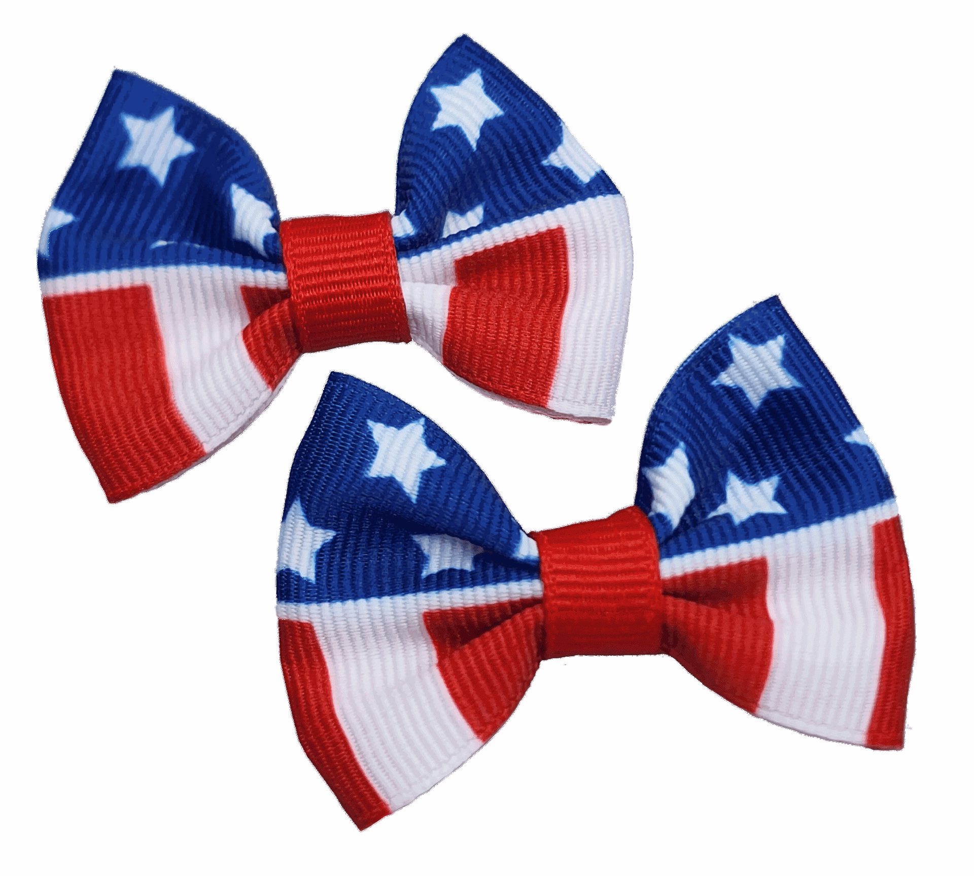Picture of Hair Bows - Sm Red/White/Blue