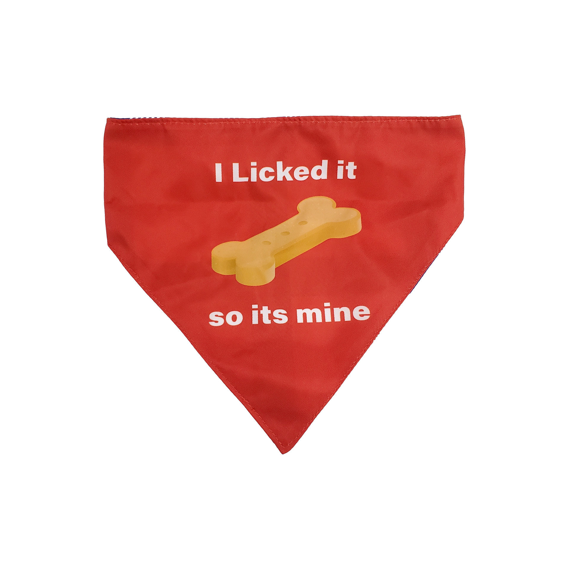 Picture of Two Sided Bandana - I Licked it So it's Mine