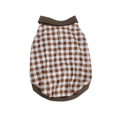 Picture of Brown Check Polo Shirt