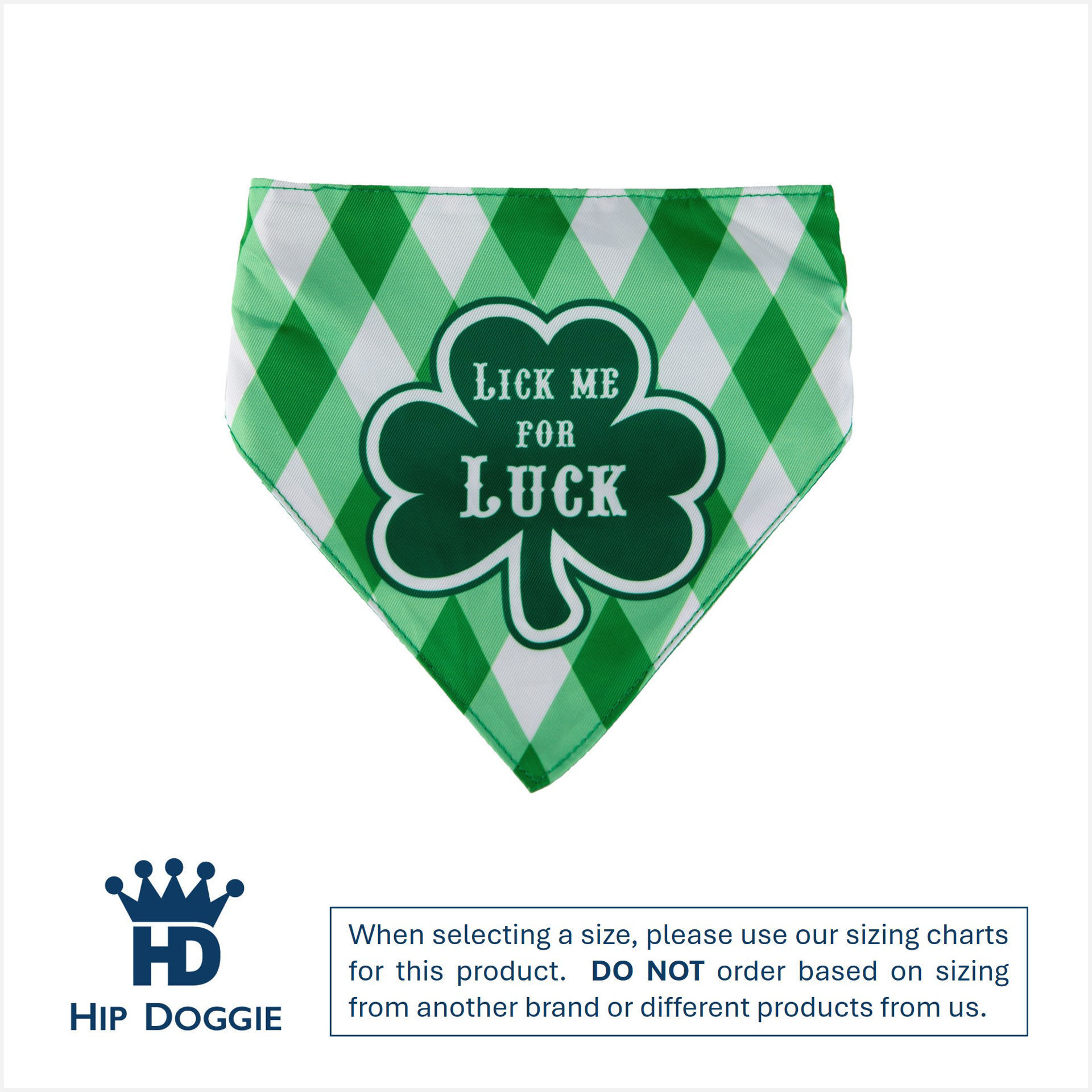 Picture of Two Sided Bandana - Shamrock