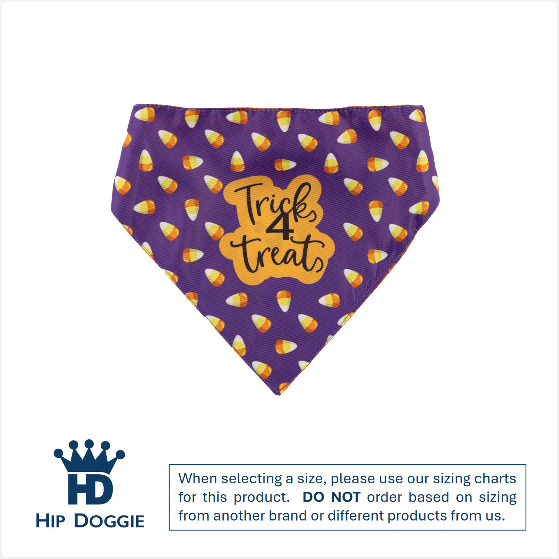 Picture of Two Sided Bandana - Trick or Treat
