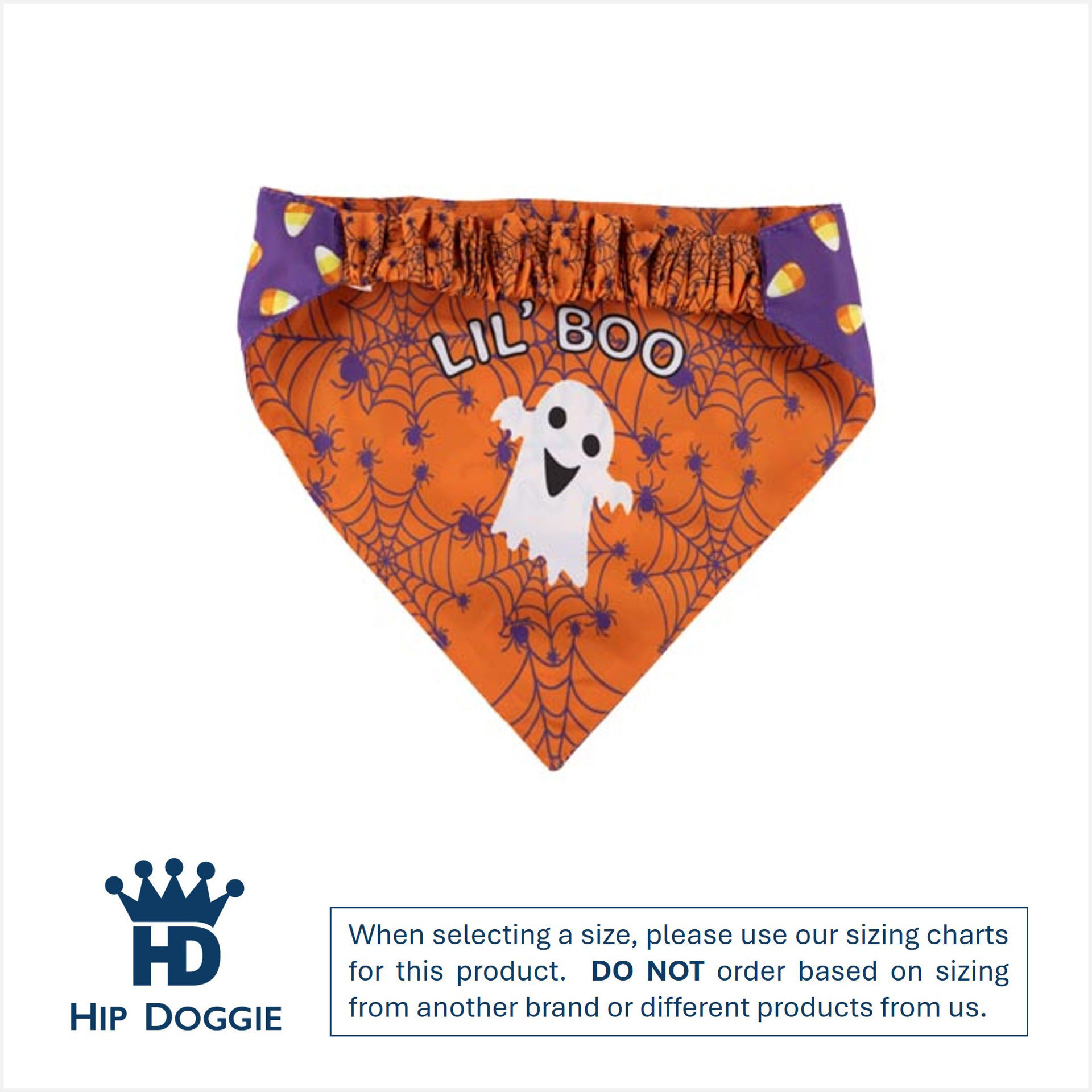 Picture of Two Sided Bandana - Trick or Treat