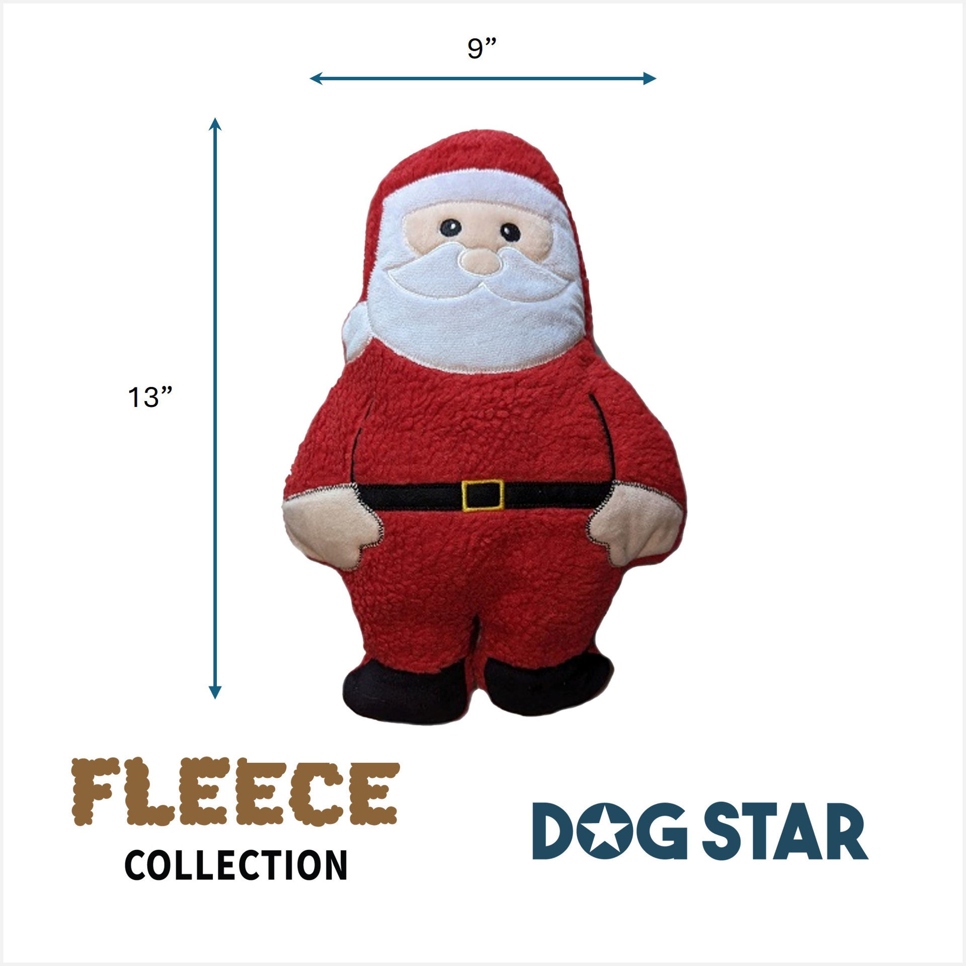 Picture of Holiday Fleece Toy - Santa